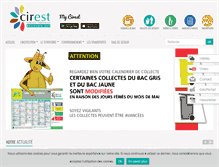 Tablet Screenshot of cirest.fr